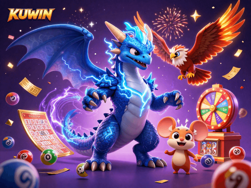 Experience thrilling online gaming with KUWIN's exciting casino atmosphere filled with action.
