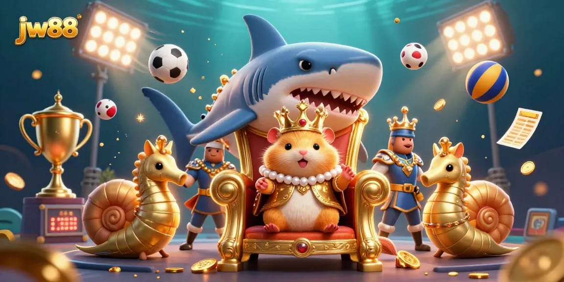 Experience thrilling gameplay at jw88, where golden hamster king meets sports excitement!