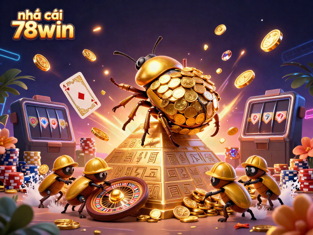 Engage with nhà cái 78win and its vibrant casino games featuring dazzling gold coins and thrilling action.