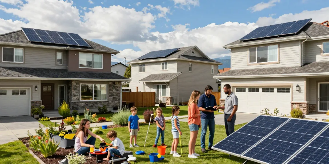 Families in Kelowna exploring residential solar panels Kelowna for sustainable energy solutions.