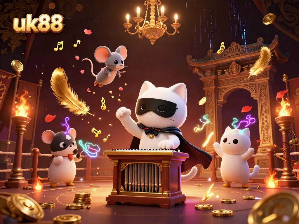 Experience thrilling adventures at uk88 with captivating characters in a luxurious casino setting.