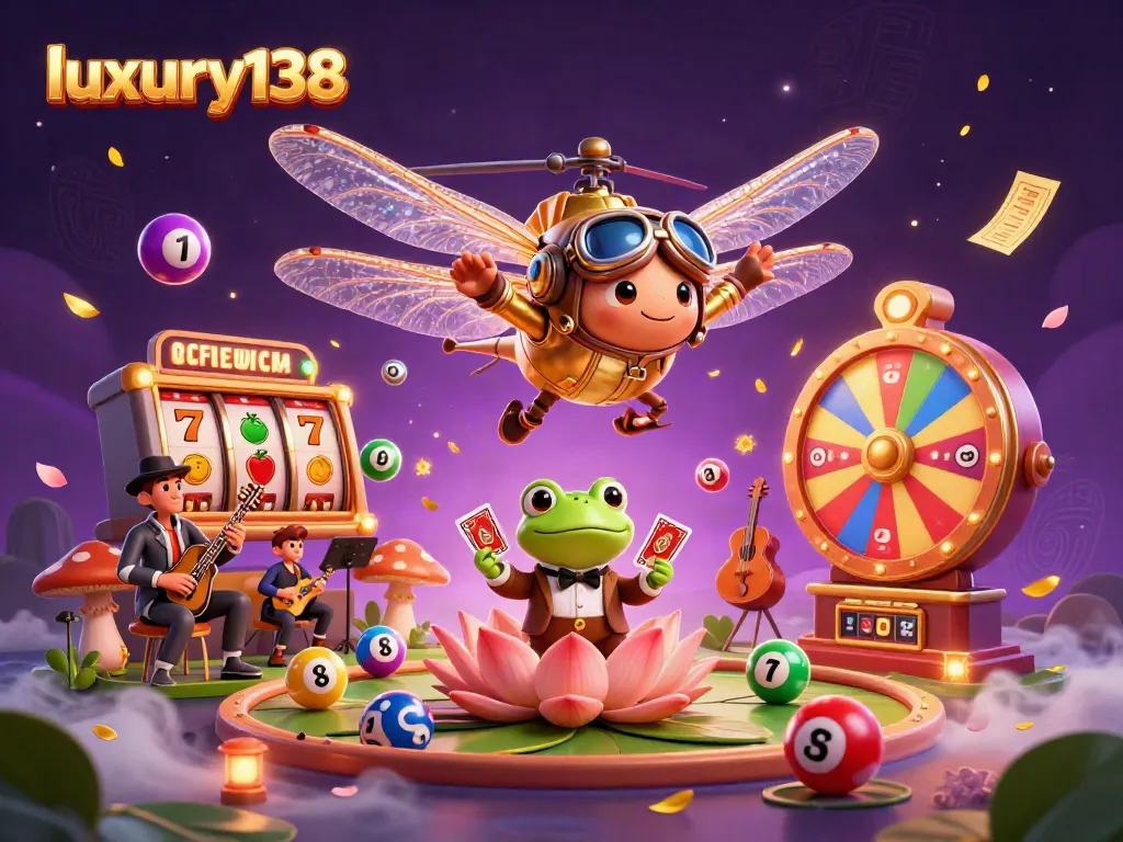 Experience the vibrant world of luxury138 with thrilling card games and dynamic slot reels in a magical casino