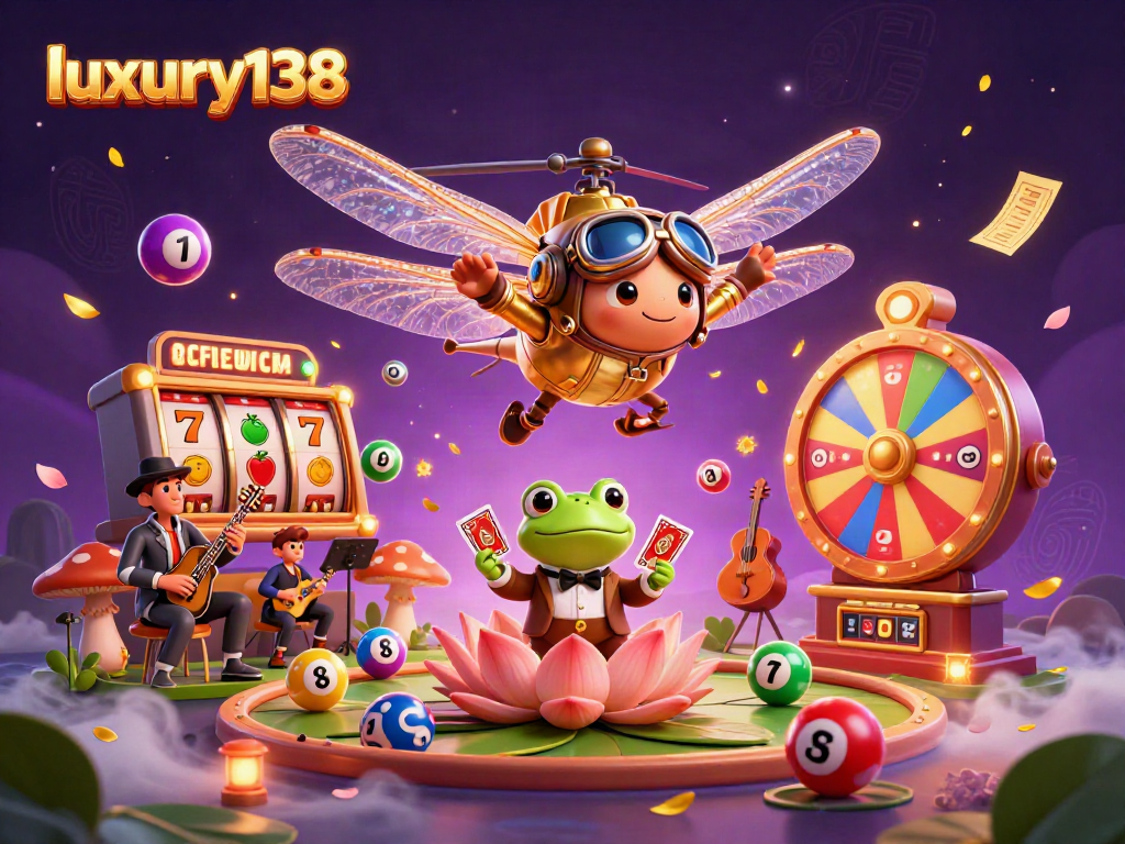 Experience the vibrant world of luxury138 with thrilling card games and dynamic slot reels in a magical casino