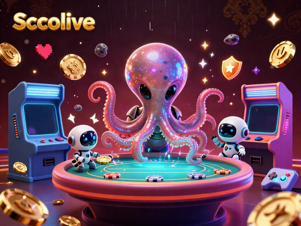 Bet on exciting games with Socolive's enhanced 3D casino scene featuring colorful poker elements.
