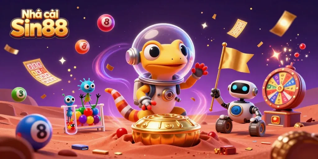 Win big at Nhà cái Sin88 with an exciting casino discovery on Mars featuring lottery elements and prizes.
