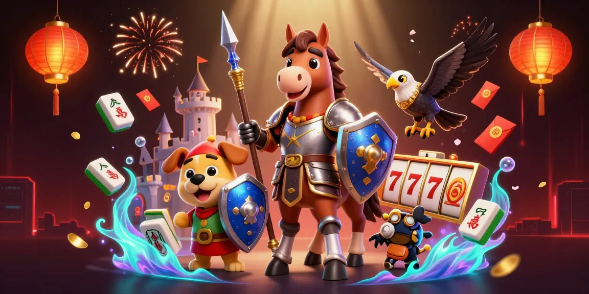 Experience thrilling wins with sumclub's vibrant casino scene featuring knights and lucky symbols.