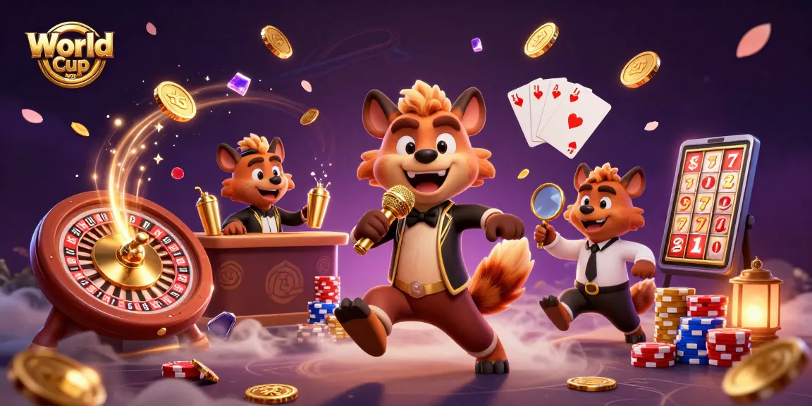 Experience the thrill of World Cup 2026 in a vibrant casino atmosphere with dynamic hyenas.