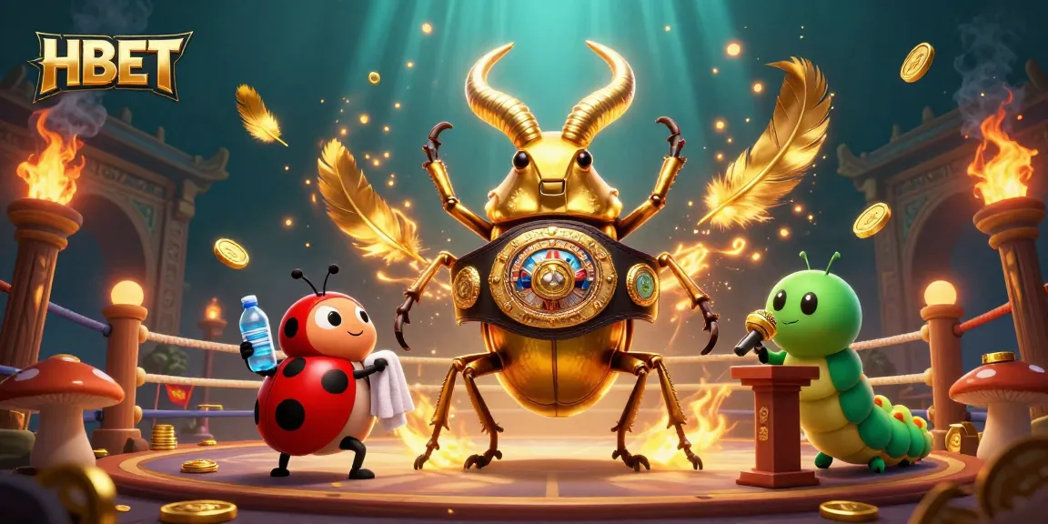 Experience thrilling HBET action inside a whimsical 3D casino environment featuring dynamic characters and vibrant game elements.