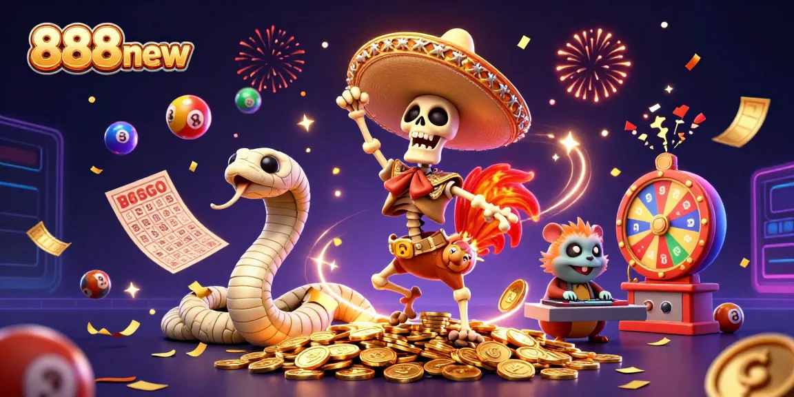 Experience thrilling gameplay at 888new with vibrant lottery elements and winning excitement.