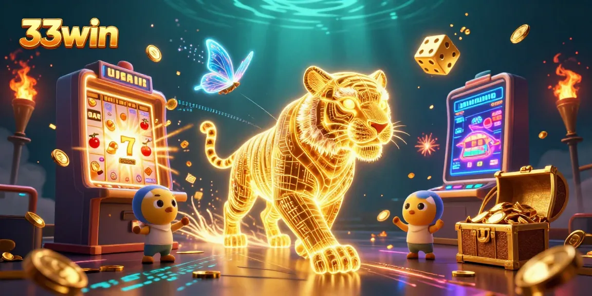 Engage in thrilling games at 33win with vibrant jackpot explosions and dynamic casino elements.