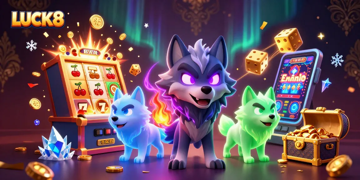 Experience thrill and excitement at LUCK8 with vibrant casino elements and stunning visuals.